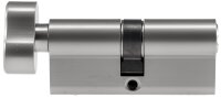 Schlie&szlig;zylinder 70mm (35+35mm) mit Knauf - Profil-Zylinder, 5 Sicherheits-Schl&uuml;ssel