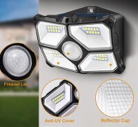 LED Solar Wandleuchte "SWL 722" - PIR...