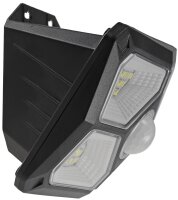LED Solar Wandleuchte "SWL 722" - PIR Bewegungsmelder, 72 LEDs, IP65