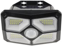 LED Solar Wandleuchte "SWL 722" - PIR Bewegungsmelder, 72 LEDs, IP65