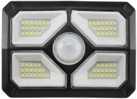 LED Solar Wandleuchte "SWL 722" - PIR Bewegungsmelder, 72 LEDs, IP65