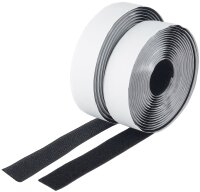 Klettband 3m auf Rolle, selbstklebend - 2-lagig, 300x2cm,...