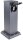 Steckdosens&auml;ule 2-fach, IP44, Anthrazit - 250V~/ 16A, 13x13x27cm