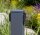 Steckdosens&auml;ule 2-fach, IP44, Anthrazit - 250V~/ 16A, 13x13x27cm