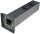 Steckdosens&auml;ule 4-fach, IP44, Anthrazit - 250V~/ 16A, 13x13x40cm
