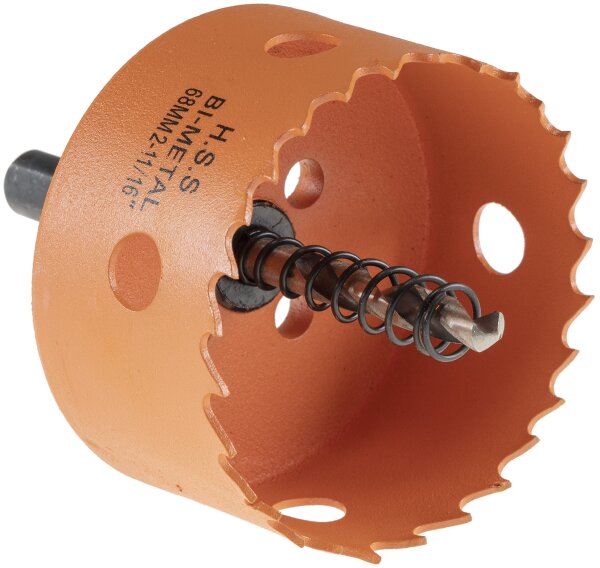 Lochs&auml;ge HSS Bi-Metall &Oslash;68mm - Sechskant Aufnahme, Schnitttiefe 38mm