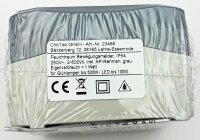NUQUI Feuchtraum PIR Bewegungsmelder - 120&deg;, bis 6m,  250V~, 2-500W, IP54