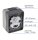 NUQUI Feuchtraum PIR Bewegungsmelder - 120&deg;, bis 6m,  250V~, 2-500W, IP54