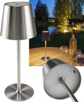 LED Akku-Tischleuchte "Foco Tenda" - 2900K,...