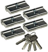 Schlie&szlig;zylinder-Set 5x 60mm (30+30mm) -...