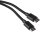 USB-Kabel USB-C auf USB-C 1,0m - Stecker/Stecker, 5-20V, max 60W / 3A
