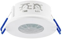 Decken-Einbau-Bewegungsmelder 360&deg; IP65 - PIR, LED...