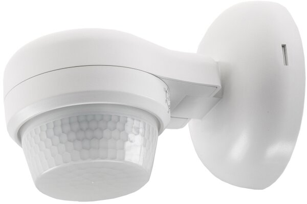 Aufputz-Bewegungsmelder 360&deg; IP65 - 12m Detektion, Wand & Decke, wei&szlig;