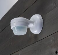 Aufputz-Bewegungsmelder 360&deg; IP65 - 12m Detektion, Wand & Decke, wei&szlig;