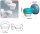 Aufputz-Bewegungsmelder 360&deg; IP65 - 12m Detektion, Wand & Decke, wei&szlig;