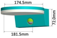 LED Wandleuchte "TORTUGUERO" IP65 - 15W, 1569lm, 140&deg; Bewegungsmelder, 4000K
