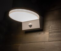 LED Wandleuchte "TORTUGUERO" IP65 - 15W, 1526lm, 140&deg; Bewegungsmelder, 3000K