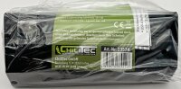 2-fach Steckdosenblock, USB-A+C, schwarz - 250V~/ 16A, Aufbaumontage, USB 3,1A, PD