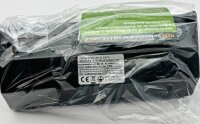 2-fach Steckdosenblock, USB-A+C, anthraz - 250V~/ 16A, Aufbaumontage, USB 3,1A, PD