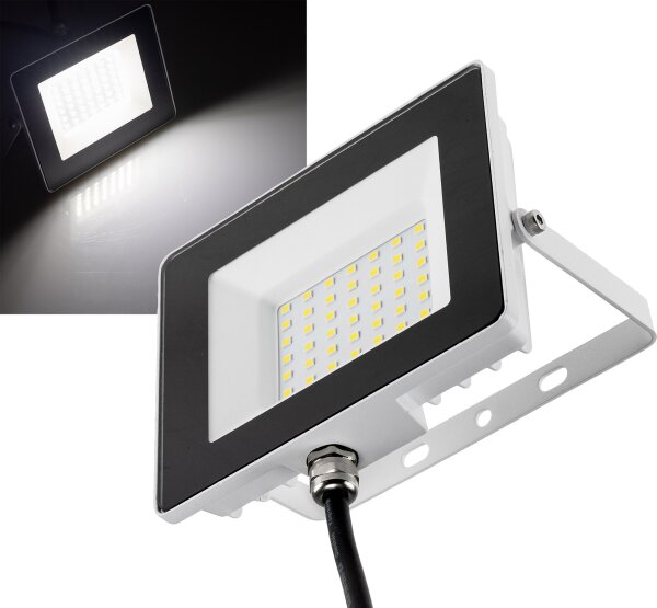 LED-Fluter "CTF-SLW 30" - IP65, 30W, 2503lm, 4000K neutralwei&szlig;