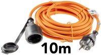 Verl&auml;ngerungskabel 10m, IP44, Orange - H07RN-F 3G1,5...