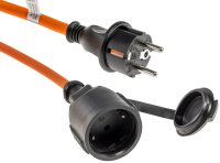 Verl&auml;ngerungskabel 10m, IP44, Orange - H07RN-F 3G1,5...