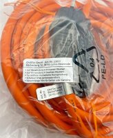 Verl&auml;ngerungskabel 10m, IP44, Orange - H07RN-F 3G1,5 , Stecker / Kupplung