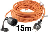 Verl&auml;ngerungskabel 15m, IP44, Orange - H07RN-F 3G1,5...