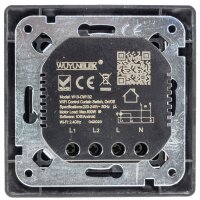 MILOS WiFi Rolladensteuerung, Anthrazit - Android + iOS- App,Alexa/Google tauglich