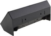 3-fach Steckdosenblock, anthrazit - 250V~/ 16A, Aufbaumontage