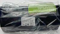 3-fach Steckdosenblock, anthrazit - 250V~/ 16A, Aufbaumontage
