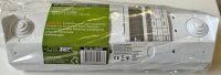 4-fach Steckdosenblock + 2x USB, wei&szlig; - 250V~/ 16A, Aufbaumontage, USB 3,1A