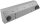 4-fach Steckdosenblock + 2x USB, silber - 250V~/ 16A, Aufbaumontage, USB 3,1A