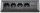 4-fach Steckdosenblock+2x USB, anthrazit - 250V~/ 16A, Aufbaumontage, USB 3,1A