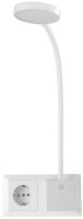 LED Steckdosenleuchte "CT-SEL" Wei&szlig; - 4Watt, dimmbar, 4000k, 300 Lumen