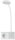 LED Steckdosenleuchte "CT-SEL" Wei&szlig; - 4Watt, dimmbar, 4000k, 300 Lumen