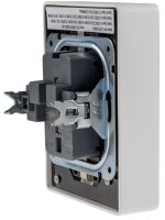 MILOS Schutzkontakt-Steckdose 2-fach - 250V~/ 16A, 1x UP, wei&szlig; matt