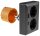 MILOS Schutzkontakt-Steckdose 2-fach - 250V~/ 16A, 1x UP, USB A+C/PD, anthrazit