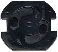 Einsteckschutz f&uuml;r Steckdosen, Schwarz - mit Drehmechanik, 5er-Set