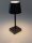 LED Tischleuchte 26cm, Schwarz - 3xAAA Batterie, dimmbar, Licht Warmwei&szlig;