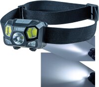 LED-Stirnlampe mit Akku "CTH-5" IP44 - 5W, 375...