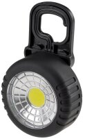 LED Arbeitsleuchte mit Magnet "COB 100" - 3x AAA Batterie, Haken, 75x35mm, 6000k