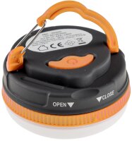 LED Arbeitsleuchte IP44, Batterie 3xAAA - Magnet,& Haken, &Oslash;xH 7x4cm, IP44
