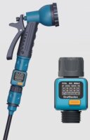 Digitaler Wasserz&auml;hler "CT-WZ4" - mit Adapter 1" & 3/4", IPx6
