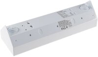 4-fach Steckdosenblock, USB-A+C, wei&szlig; - 250V~/ 16A, Aufbaumontage, USB 3,1A, PD
