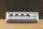 4-fach Steckdosenblock, USB-A+C, silber - 250V~/ 16A, Aufbaumontage, USB 3,1A, PD