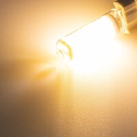 LED Stiftsockel G9, 4W, 480lm, dimmbar - 330&deg;, 230V, 3000k / warmwei&szlig;, Glas