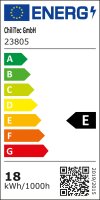 LED Umr&uuml;stmodul "UM18ww V2" f&uuml;r Leuchten - &Oslash;180mm, 18W, 1994lm, 3000k, Magnethalter