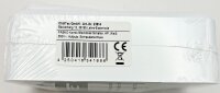 FASKO Kombi Steckdose Schalter, AP, Wei&szlig; - 250V~, Aufputz, Schraubanschluss