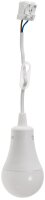 Baustellen-Leuchte A60 mit 15cm Kabel - 12W, 1130lm,...